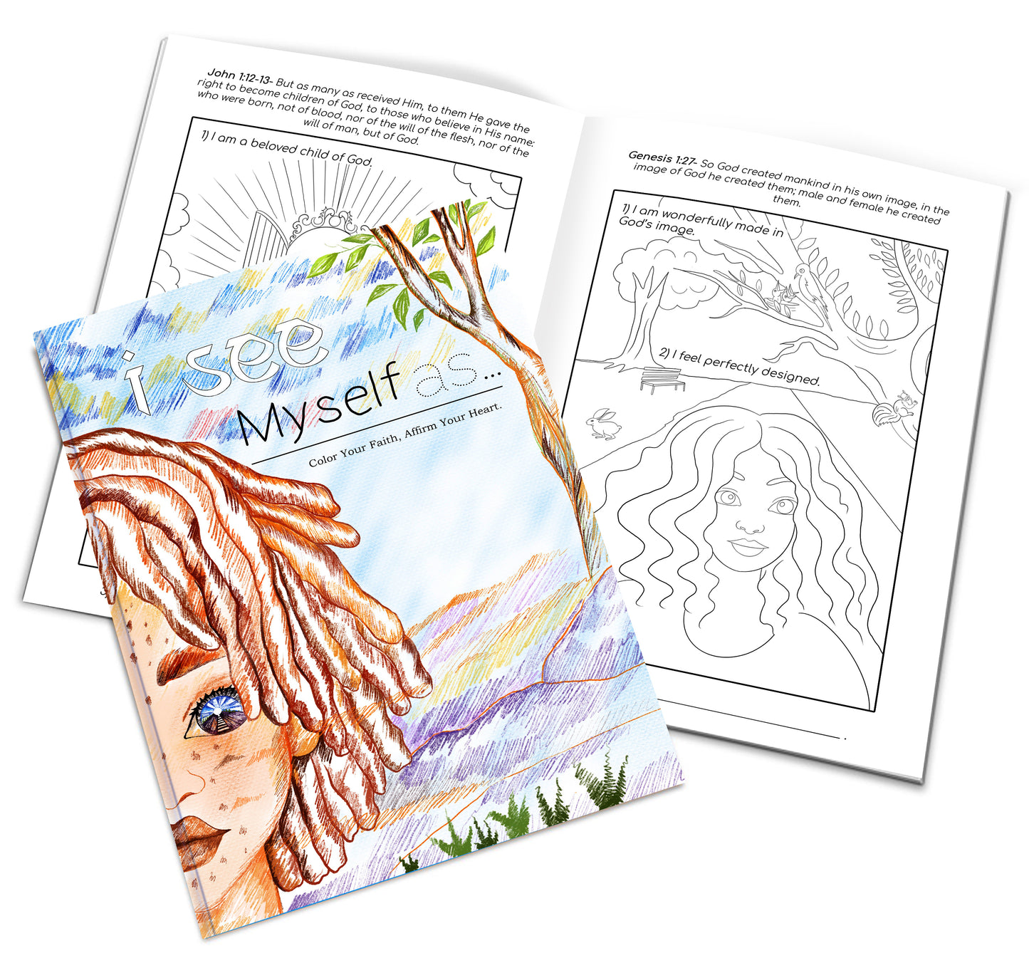 I See Myself As: Color Your Faith Affirm Your Heart. (Activity Book Pre-Order)